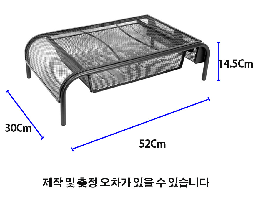 모니터 받침대 노트북 거치대 메탈 방열 책상정리/모니터거치대/모니터받침대/책상소품/모니터선반/받침대/