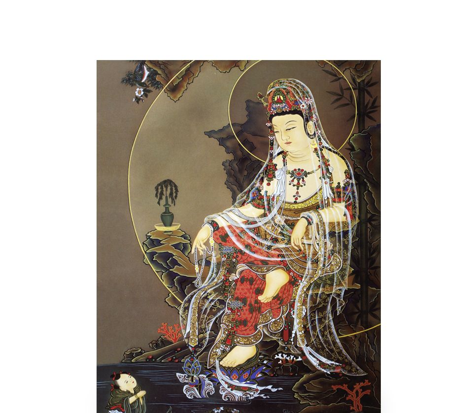 1000피스 수월관음도 직소퍼즐 PL1264