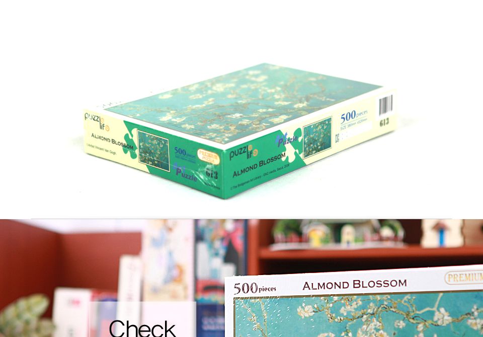 직소퍼즐 500피스 꽃이 핀 아몬드 나무 (PL613)/직소퍼즐/퍼즐/조각퍼즐/퍼즐놀이/취미/취미퍼즐/꽃이핀아