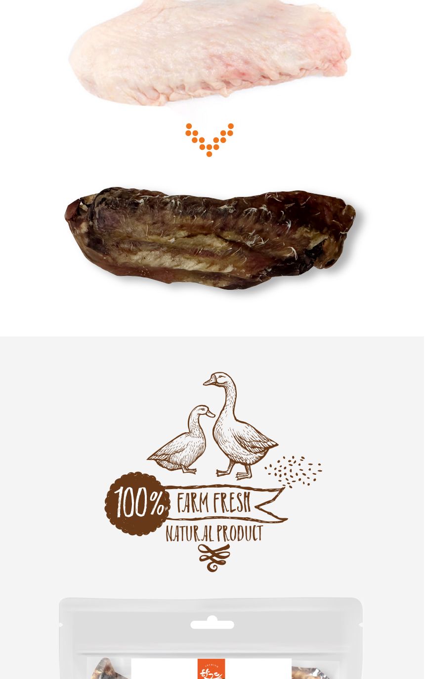 멍메이징 대용량 강아지간식 수제간식 오리날개 1kg/수제간식/애견수제간식/강아지간식/오래먹는간식/뼈간