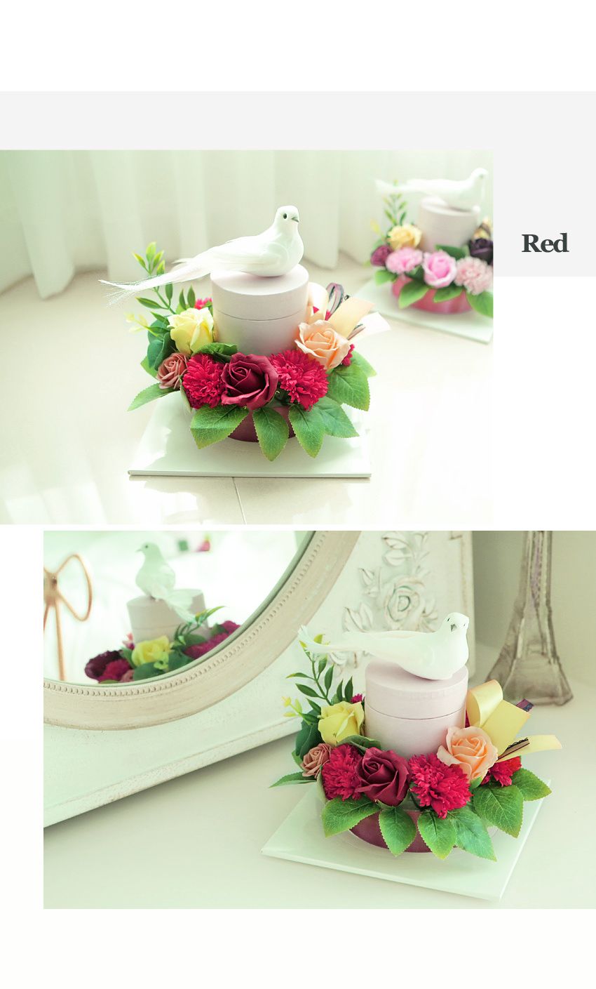 반전플라워용돈케이크(대) 레드 어버이날 부모님 선물/카네이션케익/용돈케익/용돈케이크/카네이션케이크/