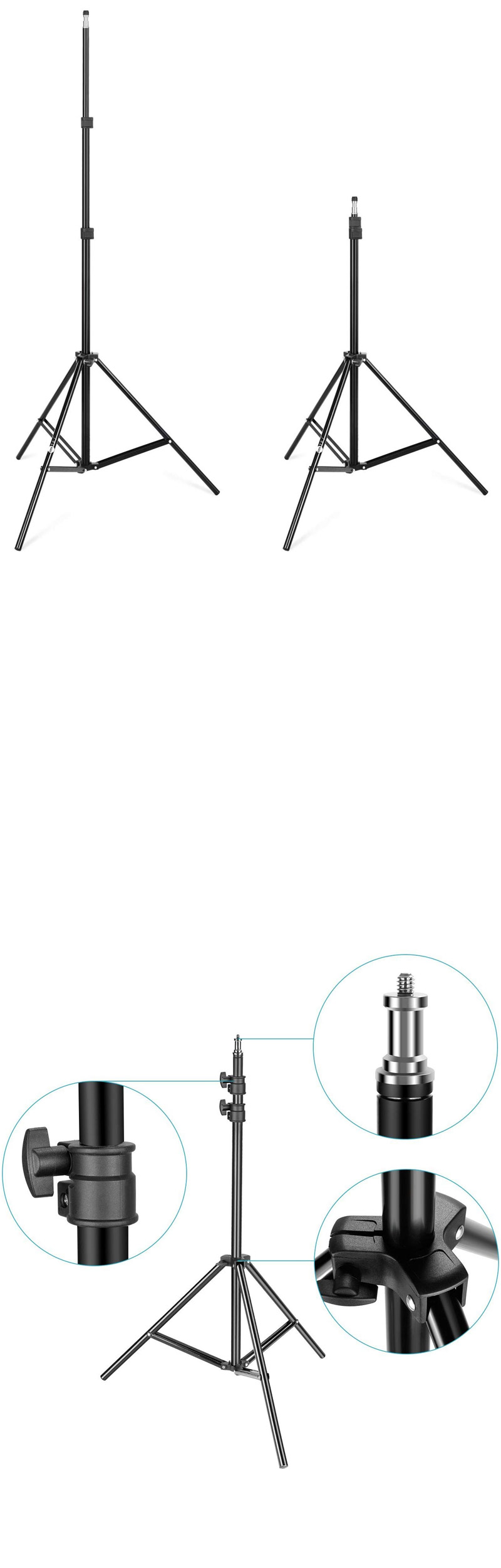 라이트 스탠드 룩스패드 고독스 링라이트 호환 삼각대/DSLR악세사리/조명삼각대/스피곳스탠드/개인방송삼각