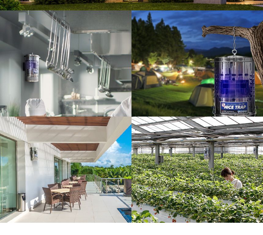 나이스트랩 업소용 대용량 모기 해충포집기 포충기/포집기/모기잡이/모기잡이/모기유인기/해충잡이/휴대용