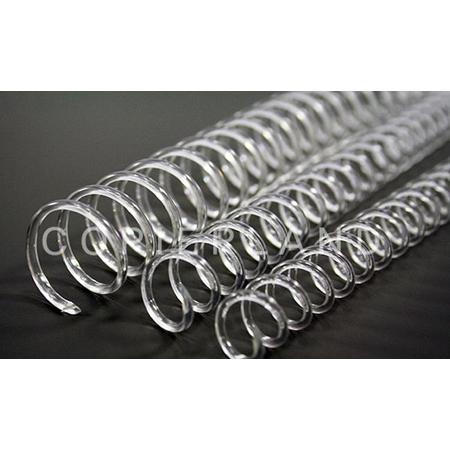 크리스탈 코일링 투명 8mm 1kg3대1 호환/와이어제본/제본/제본기/와이어/코일링/투명코일링/투명링/사무용