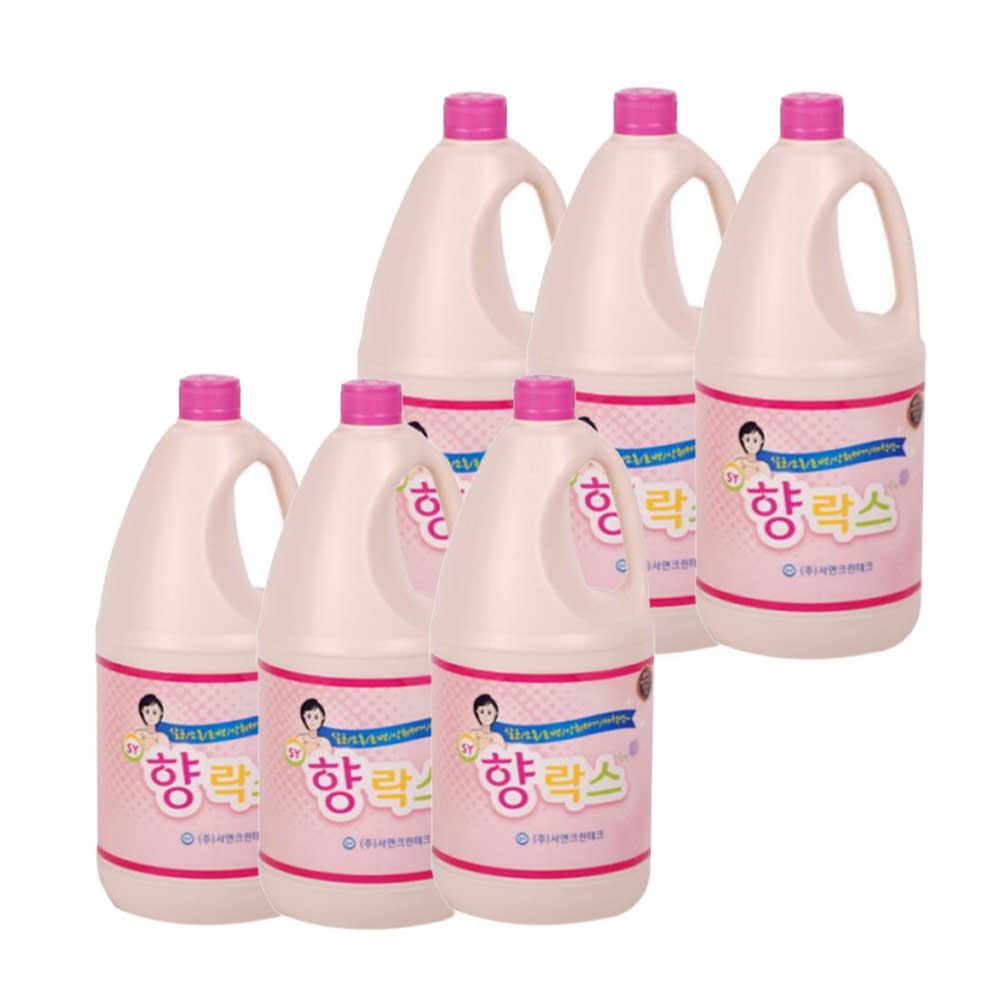 서연 크린테크 향락스 2L x 6개 BOX 살균 소독 청소/락스/욕실락스/욕실세정제/욕실청소/화장실청소/화장실