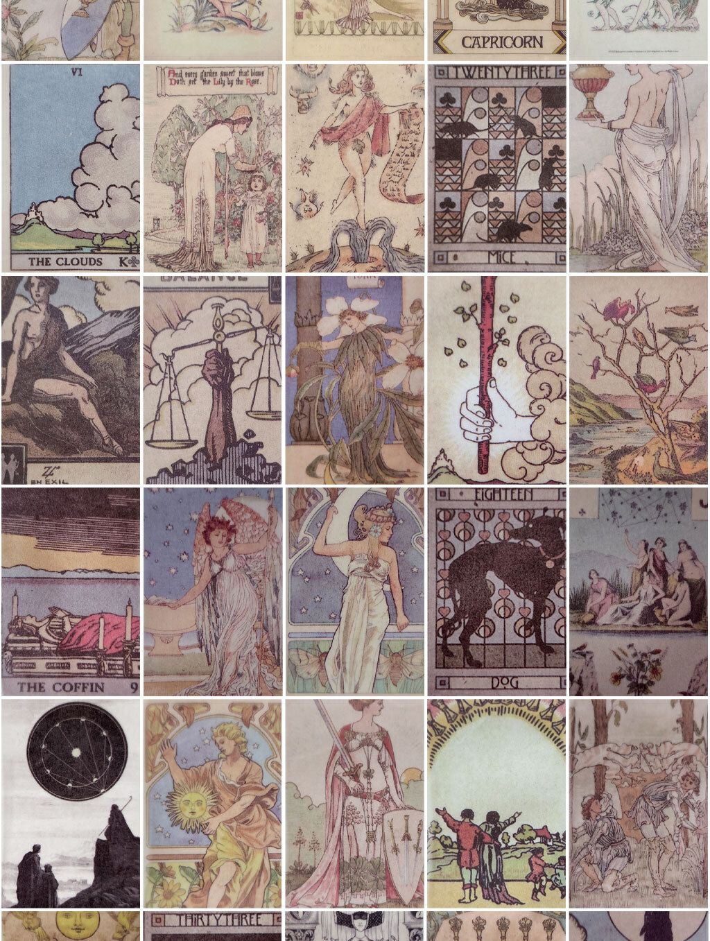 다꾸용품 다꾸용 황산지 데코 타로 그림 종이/다이어리꾸미기/다이어리데코/다꾸용품/다꾸장식/다꾸노트/특