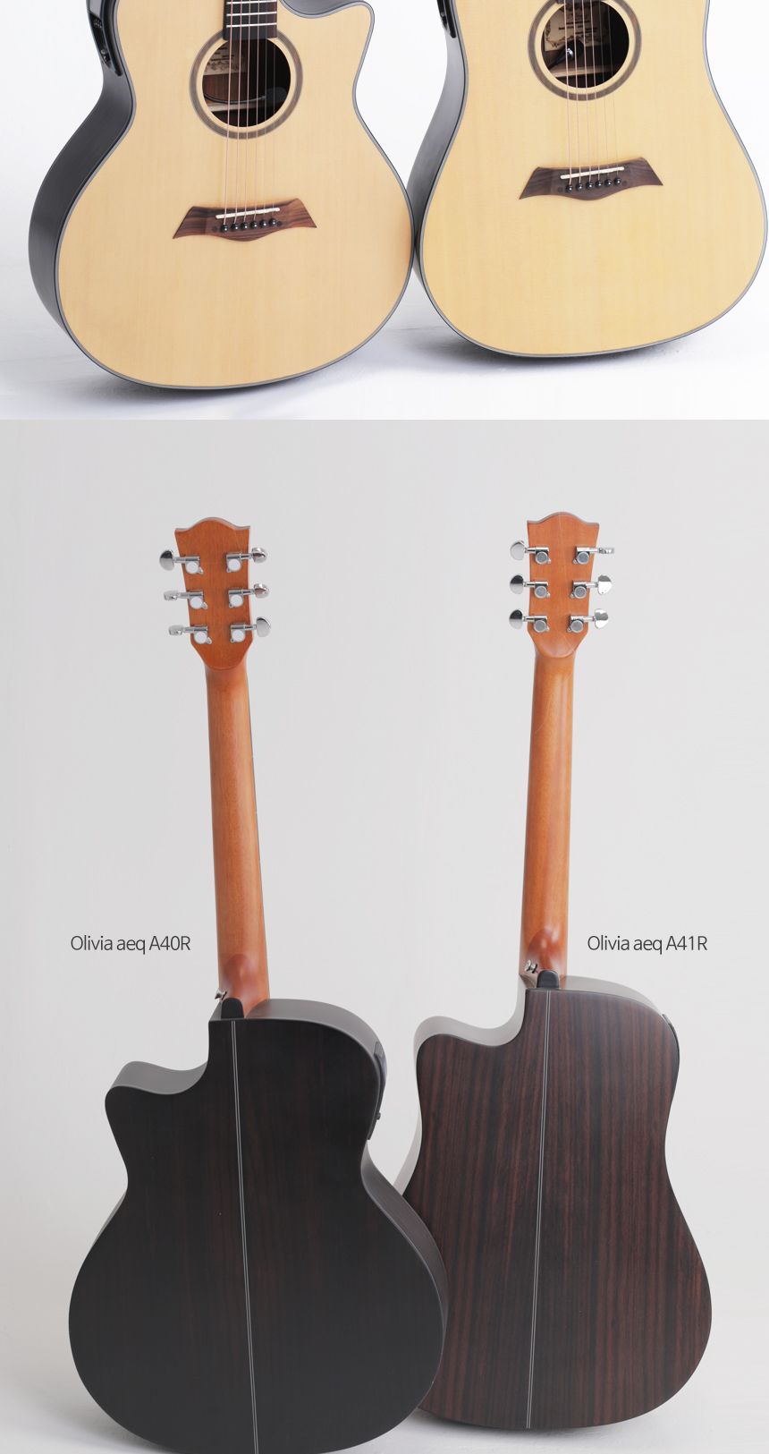 Olivia aeq A41R Rosewood 드래드넛 어쿠스틱 기타/기타/통기타/고급기타/어쿠스틱/어쿠스틱기타/클래식기