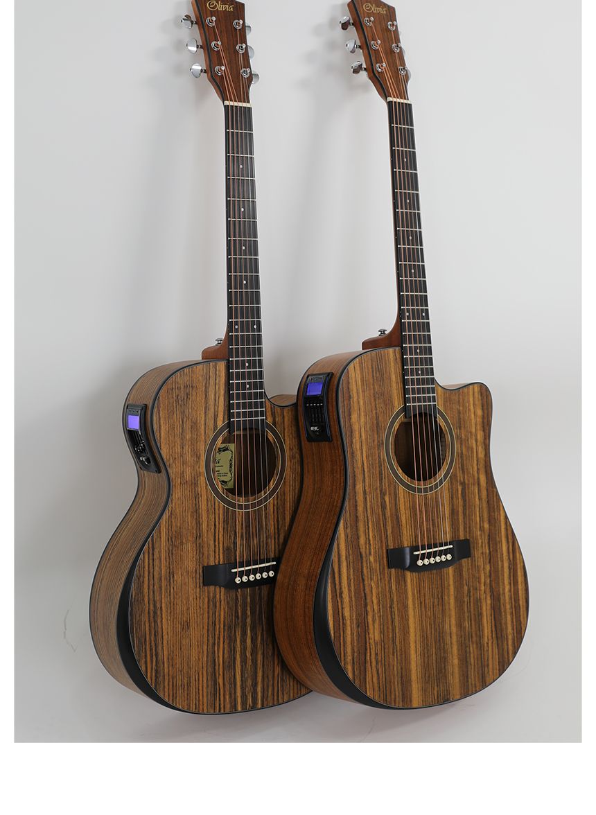 월넛 Olivia aeq WN40 OM바디 어쿠스틱 기타/기타/통기타/고급기타/선물용기타/기타선물/연습기타/연습용기