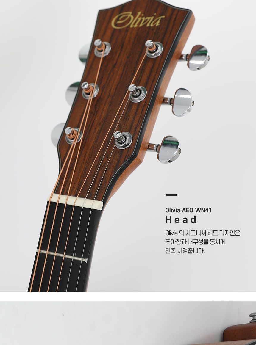 월넛 Olivia aeq WN41 드래드넛 어쿠스틱 기타/기타/통기타/고급기타/선물용기타/기타선물/연습기타/연습용