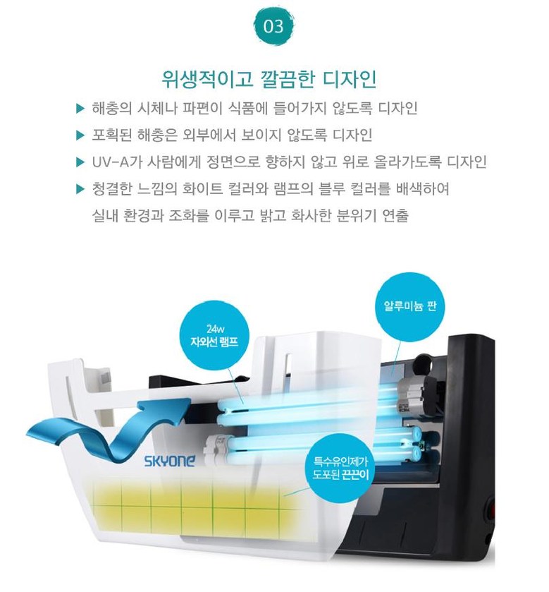 스카이에프 해충포획기 해충포충기(끈끈이3장+10장)/포집기/모기잡이/모기잡이/모기유인기/해충잡이/휴대용