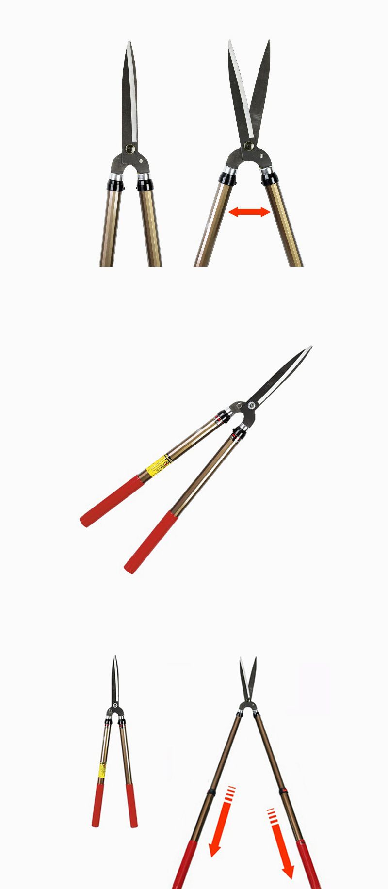 원예가위 가마끼 kamaki 양손가위 NO 1000L/조경가위/알루미늄양손가위/정원용품/원예가위/전지가위/가지치