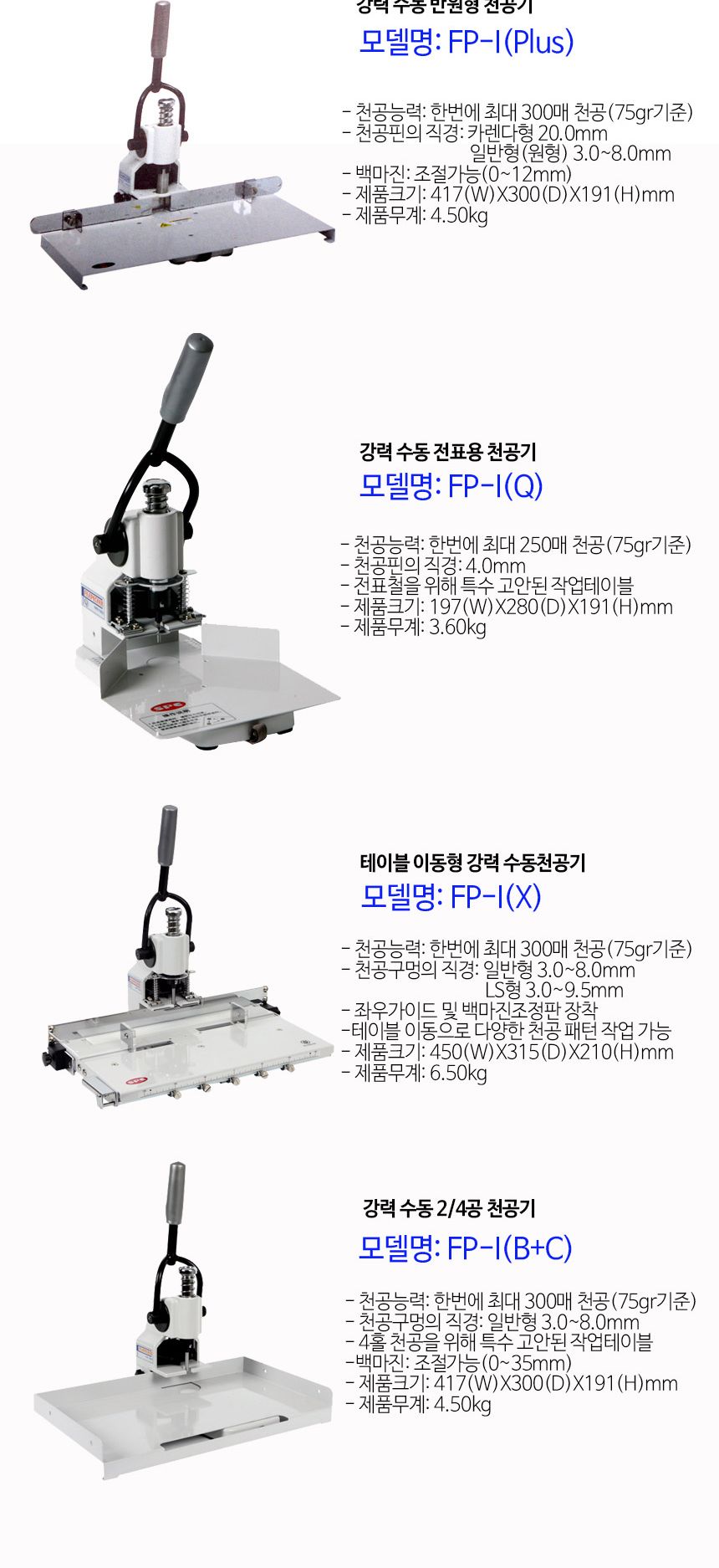 SPC 사각밑판패드 RBX-60 프라스틱/천공패드/천공기패드/천공기용품/천공기소모품/사각패드/펀치용패드/천