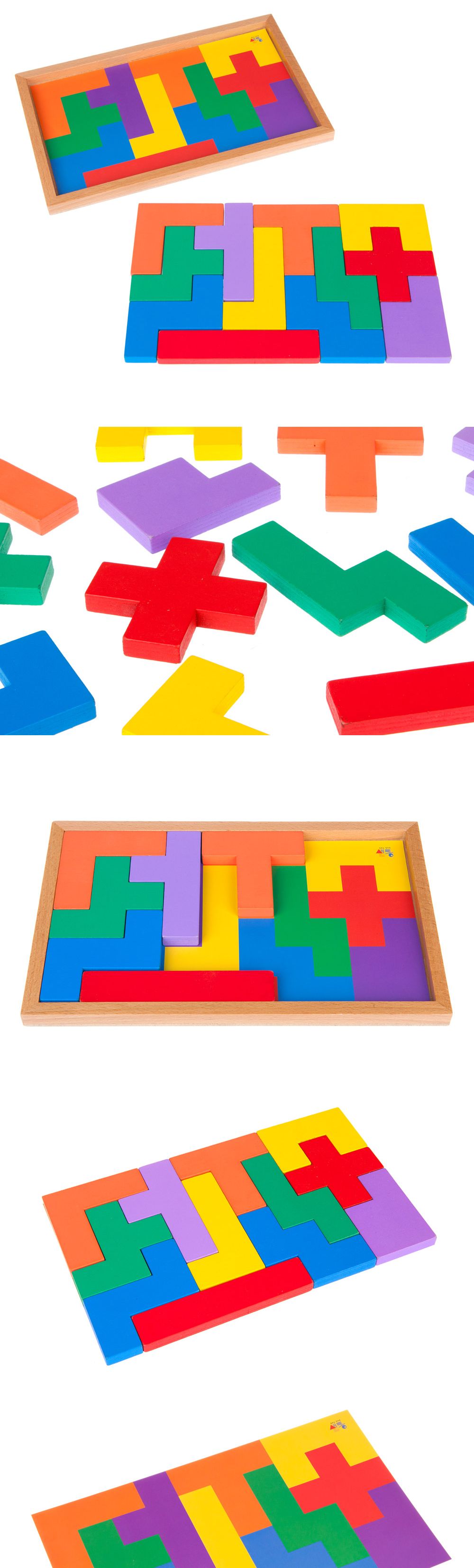 샘통 펜토미노(원목케이스)창의력 입체퍼즐 도형퍼즐