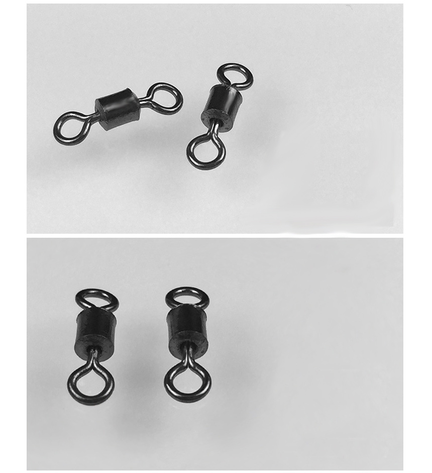 Weihe 회전 도래 100개/스위블회전도래/도래베어링/회전도래스위블/바다낚시도래/민물낚시회전도래/낚시도