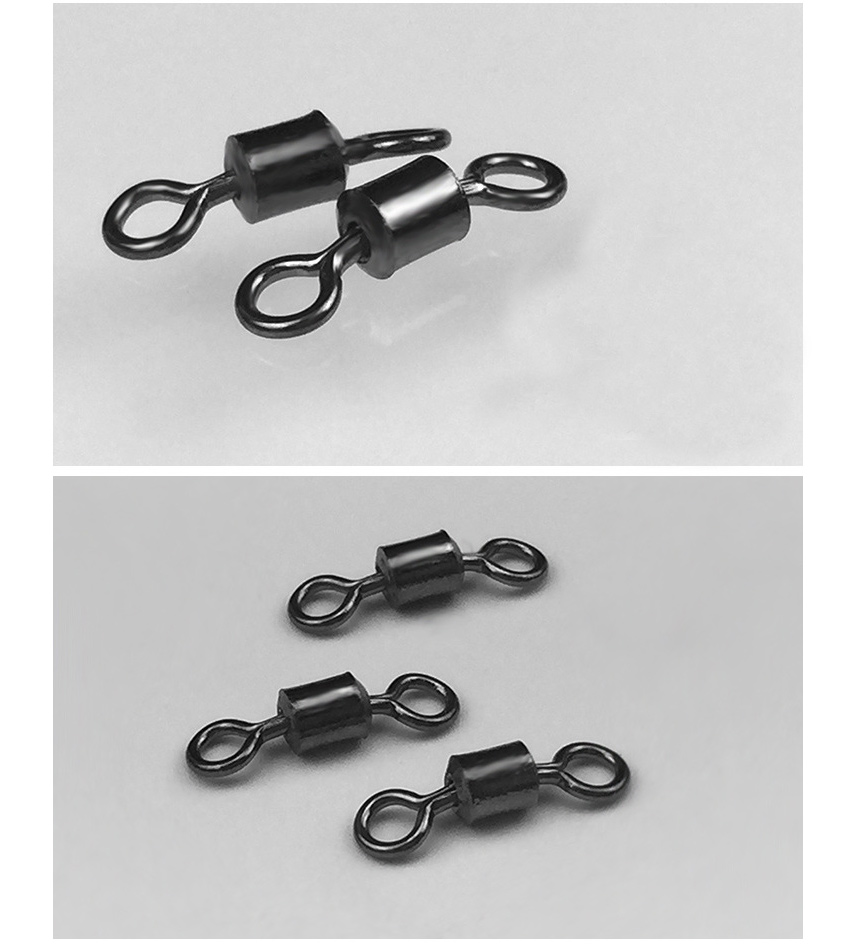 Weihe 회전 도래 100개/스위블회전도래/도래베어링/회전도래스위블/바다낚시도래/민물낚시회전도래/낚시도