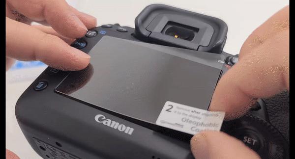 버블 LCD 올레포빅 2장 캐논 EOS 6D MARK II 상단포함/카메라액정보호필름/카메라액정/카메라액정필름/액정