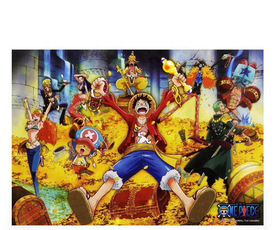 학산문화사 1000조각 원피스 보물더미 액자세트/1000피스퍼즐/직소퍼즐/퍼즐/퍼즐1000피스/1000퍼즐/어른퍼