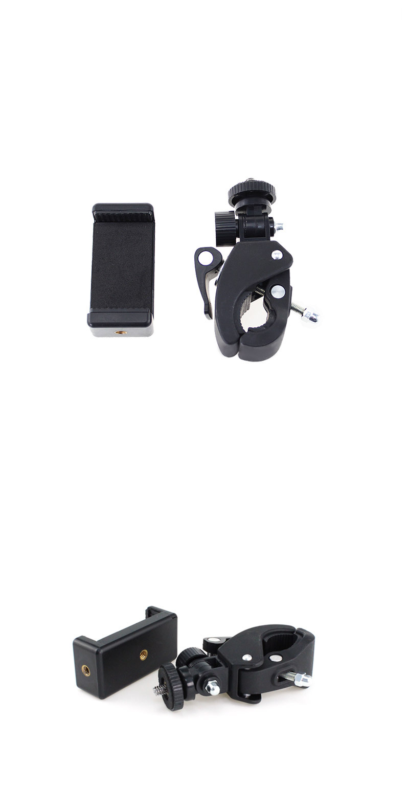 스마트폰 클램프 마운트 개인방송 아프리카tv 트위치/촬영클램프/촬영용마운트/캠클램프/액션캠마운트/액션