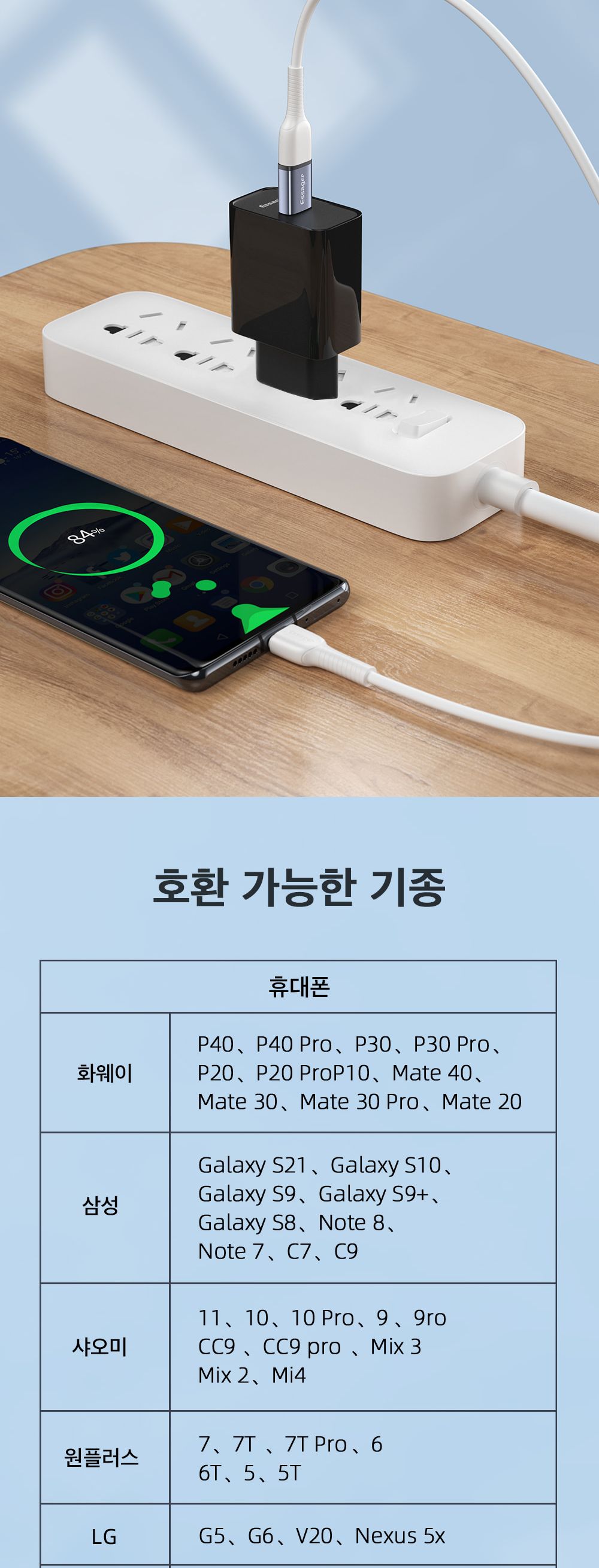 넥스원 ESSAGER USB3.0 C타입 to A OTG 젠더 네이비/젠더/어댑터/휴대폰젠더/핸드폰젠더/C타입변환젠더/핸