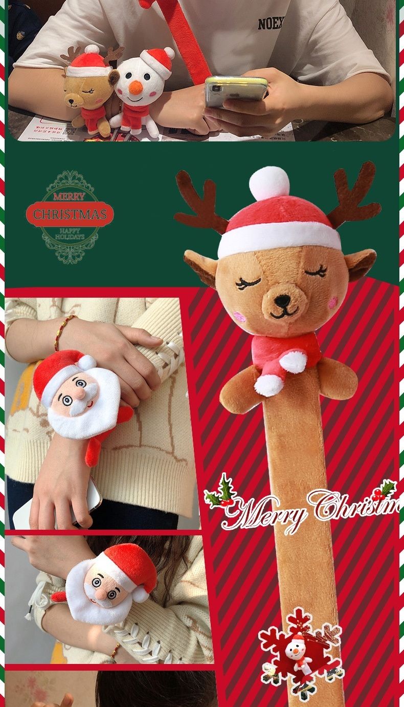 산타 팔찌 크리스마스 파티용품 소품 x-mas 선물/팔찌/크리스마스팔찌/크리스마스단체선물/단체팔찌/파티용