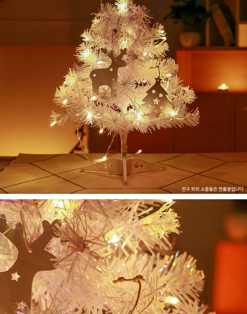 은하수 50구 투명선 피켓 LED 웜색전구(5M) 건전지/컬러전구/칼라전구/칼라띠전구/은하수띠전구/가랜드전구