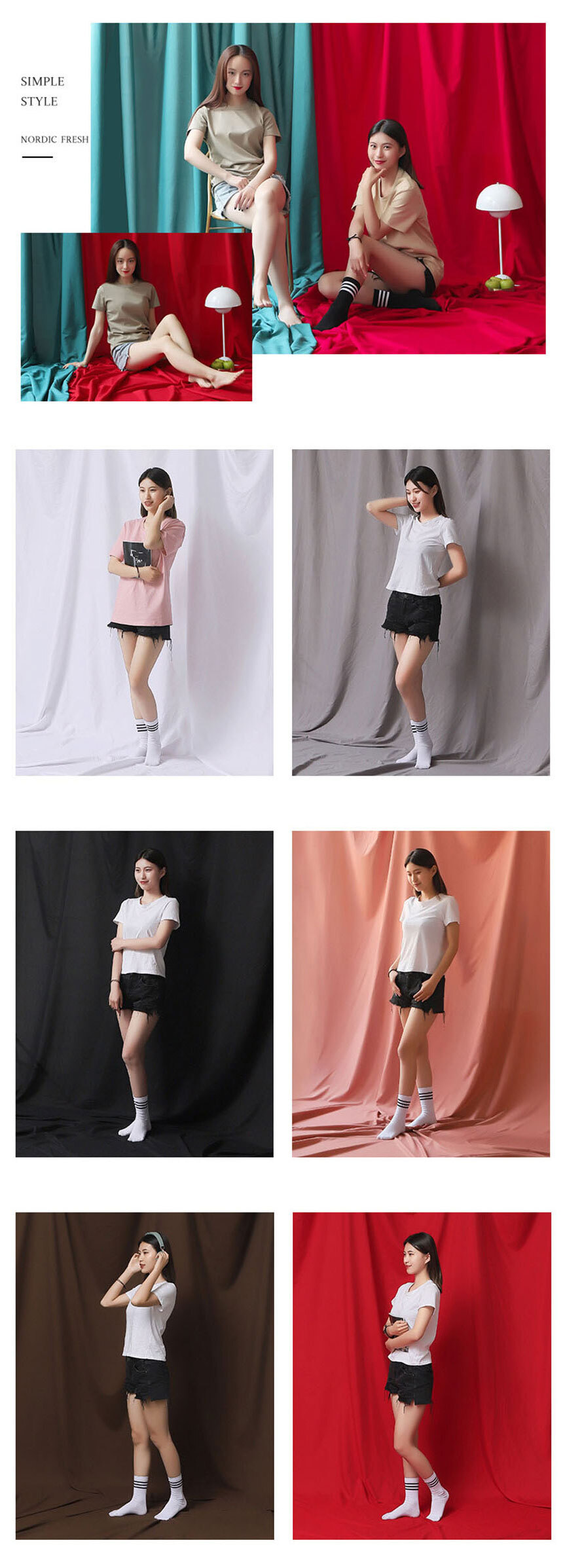 (옐로우1.5x3) 사진셀프촬영 배경천 촬영배경지 디키트 1.5x3/배경천/상품촬영/촬영용천/셀프촬영/촬영배경