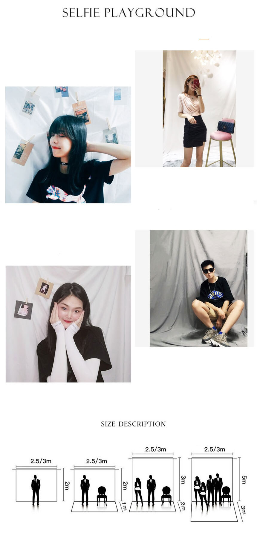 (옐로우1.5x3) 사진셀프촬영 배경천 촬영배경지 디키트 1.5x3/배경천/상품촬영/촬영용천/셀프촬영/촬영배경