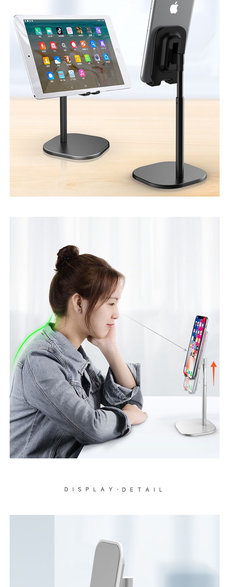 스탠드형 스마트폰 휴대폰 테블릿 거치대/거치대/폰거치대/핸드폰거치대/휴대폰거치대/스탠드걸이/스탠드거