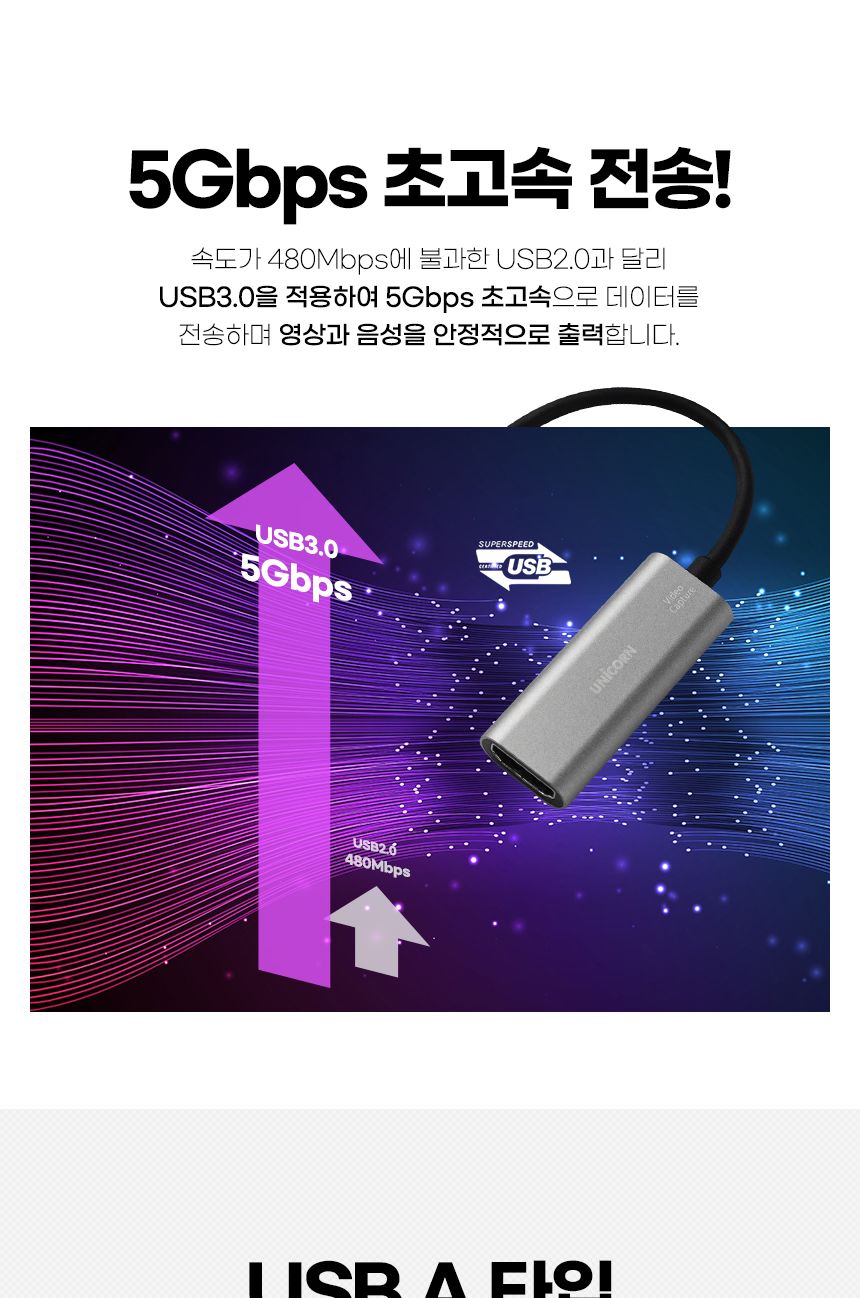 VC-100A 4K 60Hz USB HDMI 비디오캡쳐보드 영상녹화/캡쳐보드/비디오캡쳐카드/캡쳐카드/영상편집기/영상편