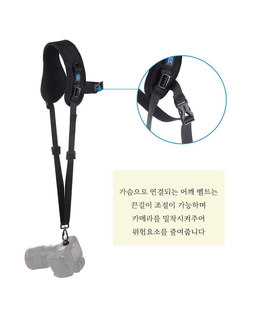 DSLR 어깨 싱글 숄더 카메라 스트랩 벨트/카메라스트랩/퀵스트랩/체스트벨트/카메라벨트/퀵벨트/더블퀵벨트