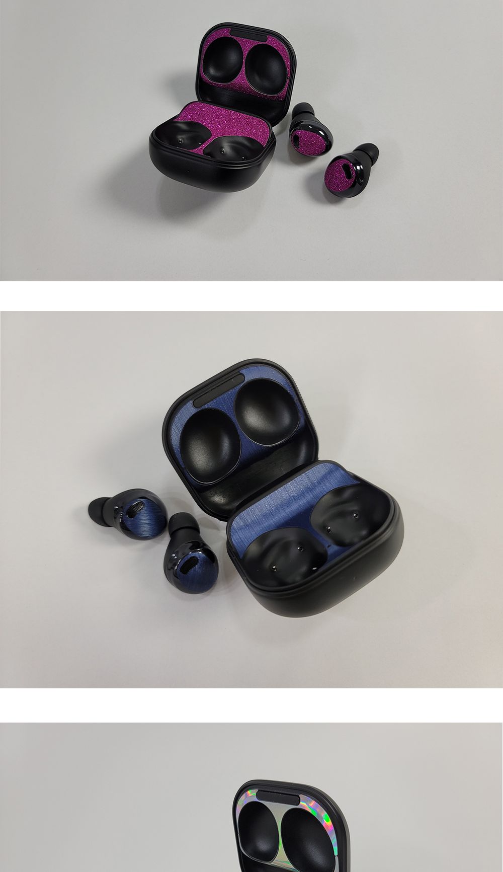 W 갤럭시 버즈프로 철가루방지 스티커/철가루방지스티커/철가루방지/버즈철가루방지/이어폰케이스스티커/이