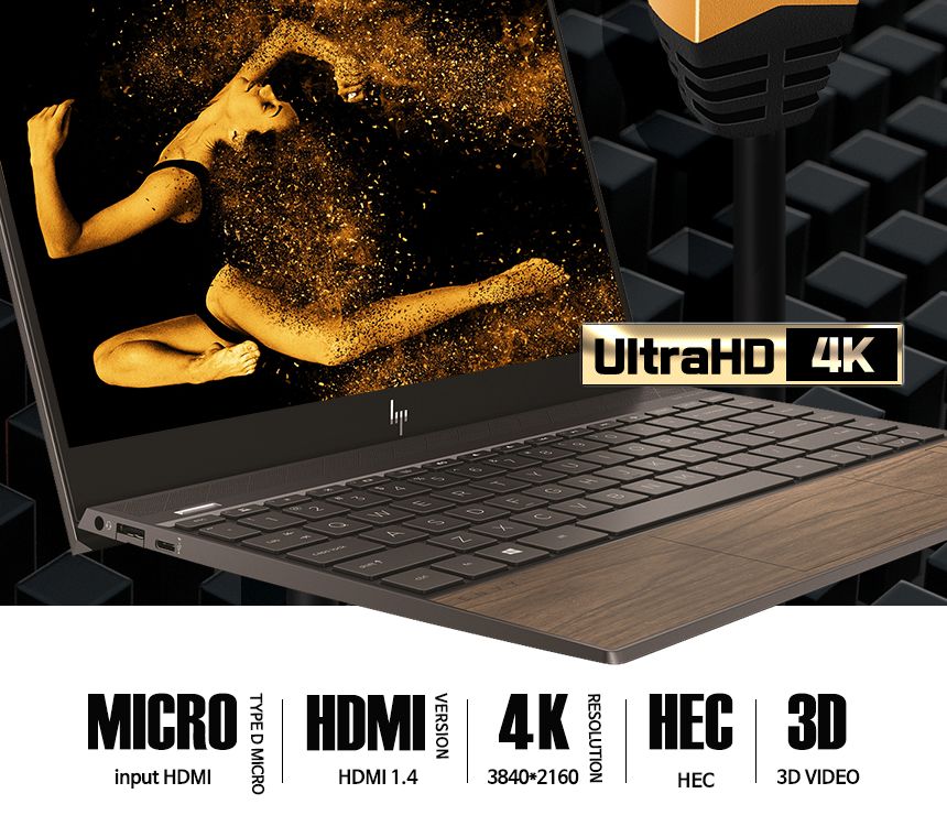 케이베스트 micro hdm to hdmi 케이블 길이 2.0m/DISPLAYPORT/디피케이블/DP케이블/디스플레이포트/모니터