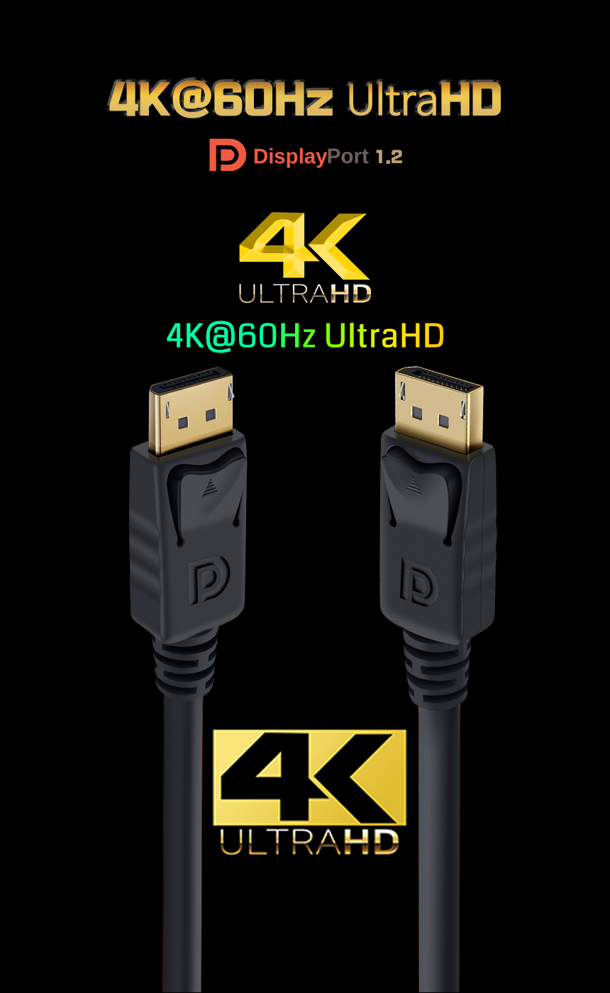 케이베스트 DP케이블 더미 디스플레이포트 V1.2 1.8m/DISPLAYPORT/디피케이블/DP케이블/디스플레이포트/모