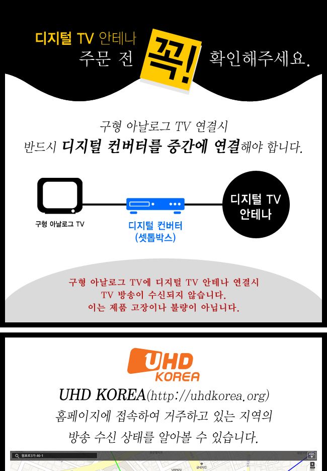 NM 19 디지털 TV 실내 수신 안테나(5-7dB 무전원)/안테나/무전원안태나/무전원안테나/실내안테나/실내안태