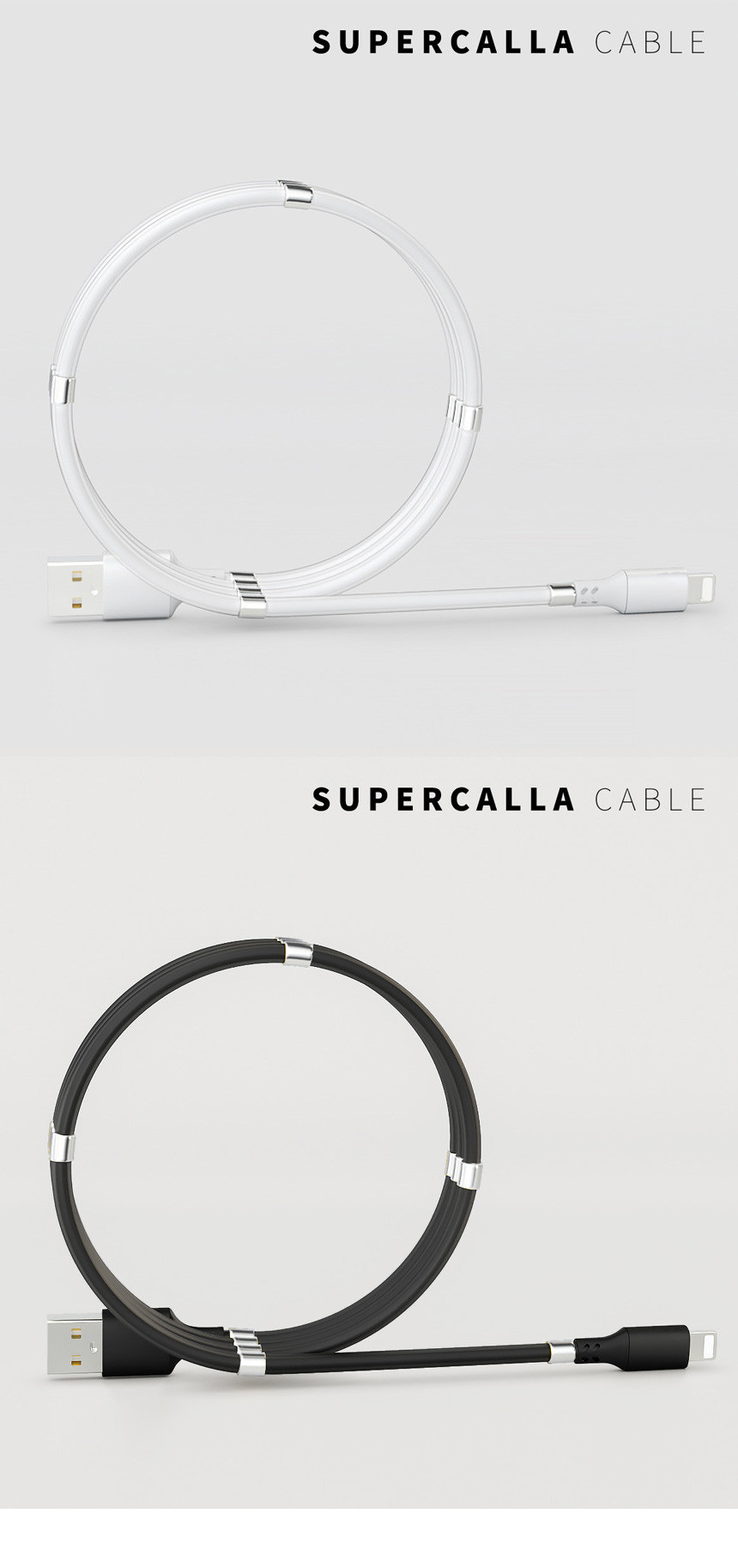 줄꼬임방지 휴대폰 고속충전 케이블 supercalla/줄꼬임방지/꼬임방지/꼬임방지케이블/줄꼬임방지케이블/고