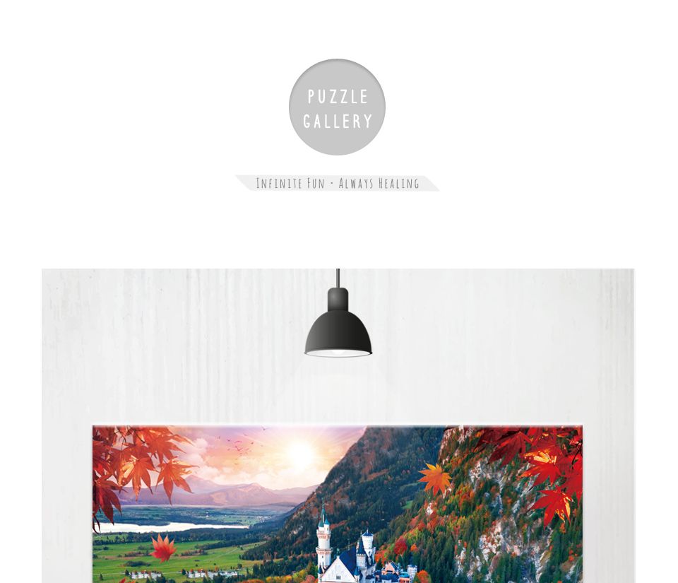 1000피스 노이슈반슈타인성 ( TPD10-1014t )/퍼즐/종이퍼즐/직소퍼즐/취미퍼즐/액자퍼즐/퍼즐액자/그림퍼즐