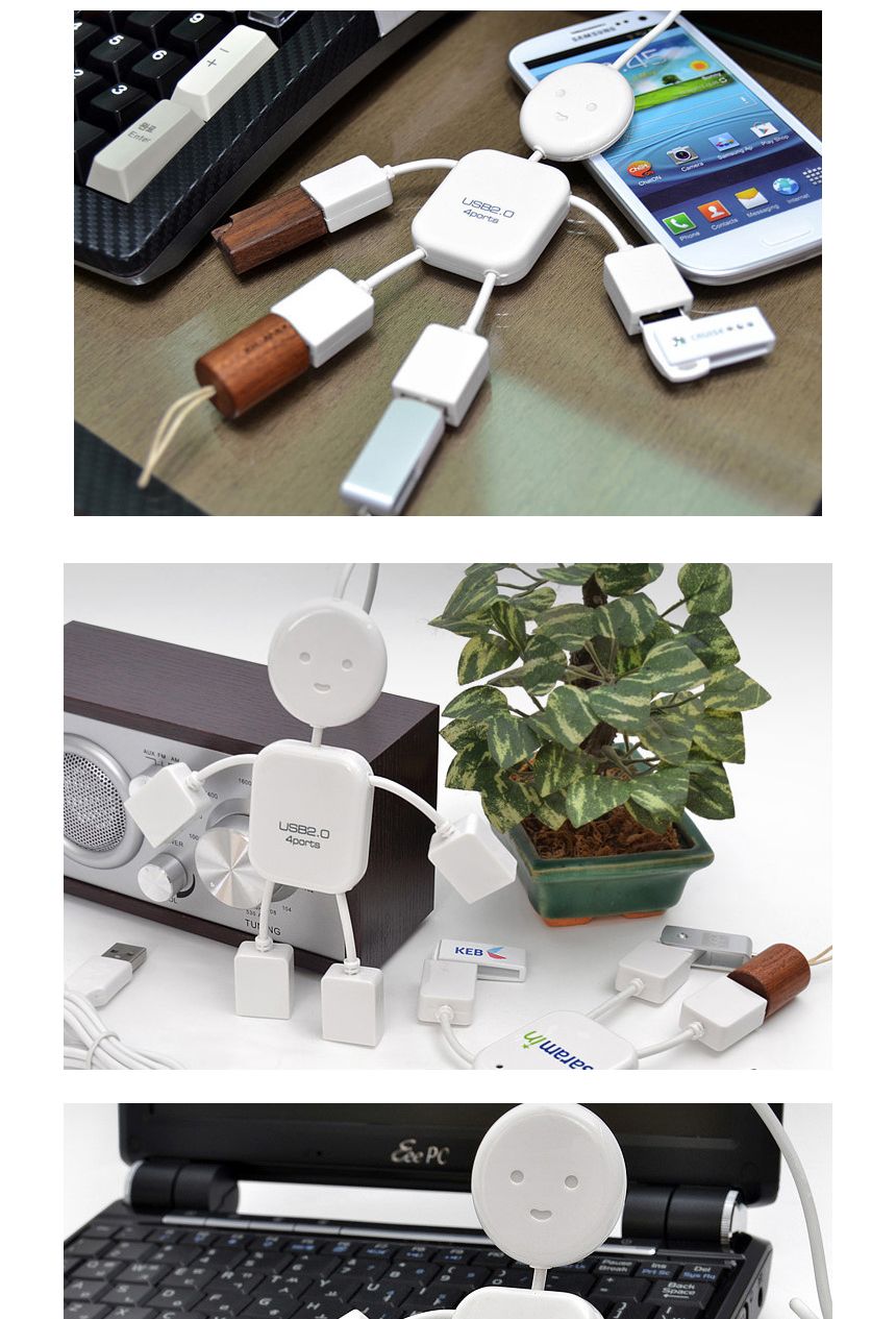 휴맨 USB 디자인 허브 4포트/4포트허브/허브/허브포트/멀티허브/USB멀티허브/USB포트/USB멀티포트/네트워크