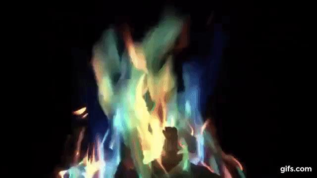 무지개 불멍가루 15g 10개 오로라가루 모닥불 불꽃/불멍/레인보우불멍/불멍가루/캠핑가루/불꽃가루/캠핑/캠