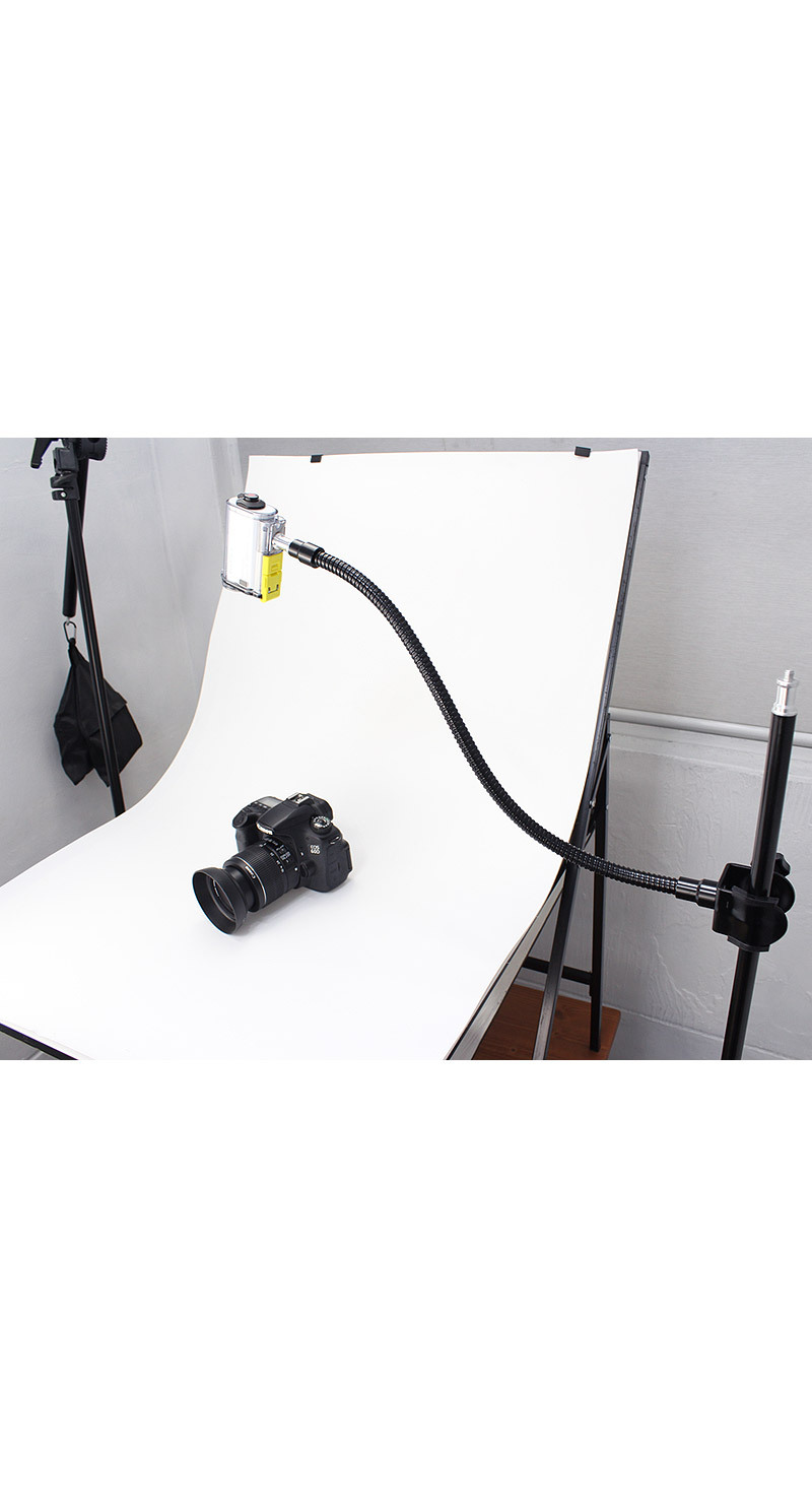 DSLR 카메라 스피곳 자바라 암 액션캠 고프로 샤오미/카메라플렉시블/나사형플렉시블/플렉시볼마운트/회전