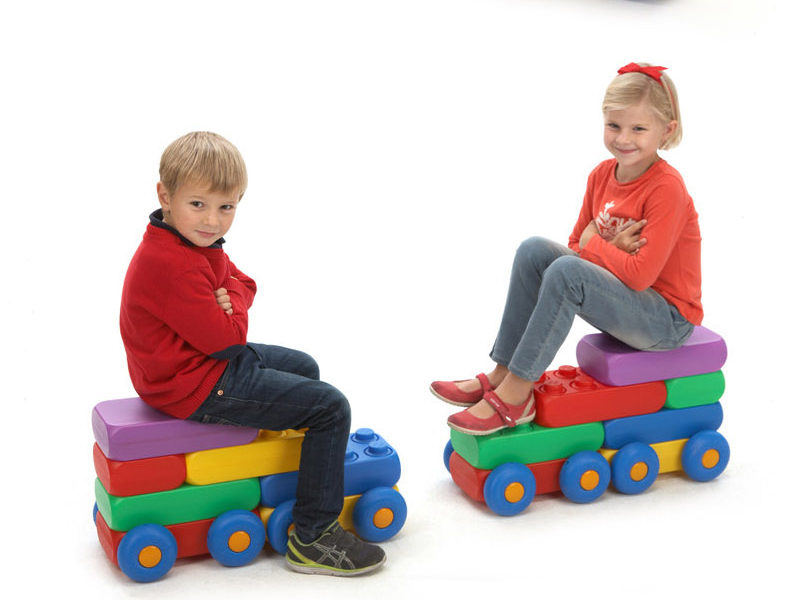 에듀팜 빅 블록 C세트29p 사각 블럭 놀이 유아 어린이/장난감블록/블록/어린이놀이용블록/어린이블록/놀이