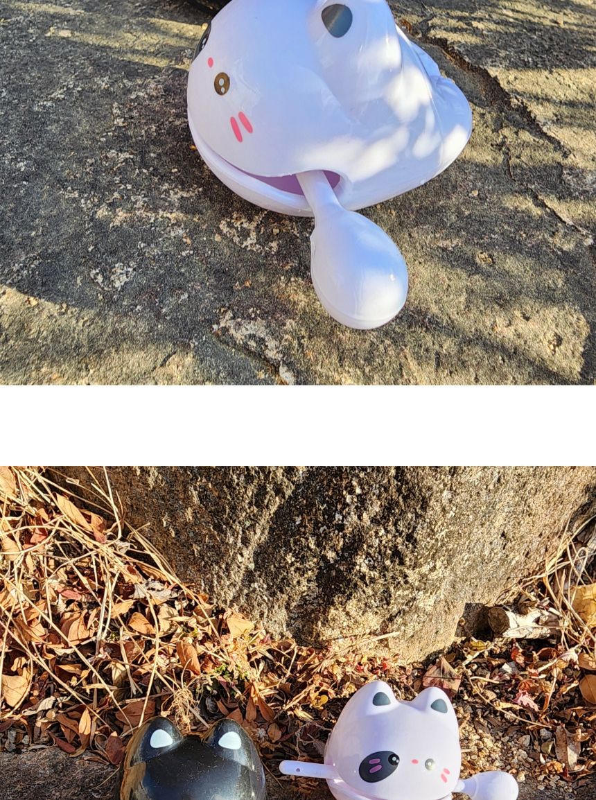 귀여운 고양이 미니 목탁 명상용품 불교굿즈 장식품/명상수행/고양이목탁/사찰명상/명상스님/참선수행/기도