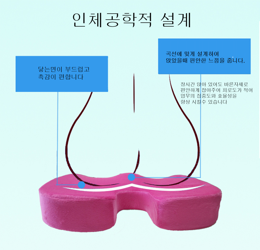 메모리폼 방석 등쿠션/등받침쿠션/등쿠션/의자등받이/허리쿠션/의자등받이쿠션/의자허리받침/사무실허리쿠