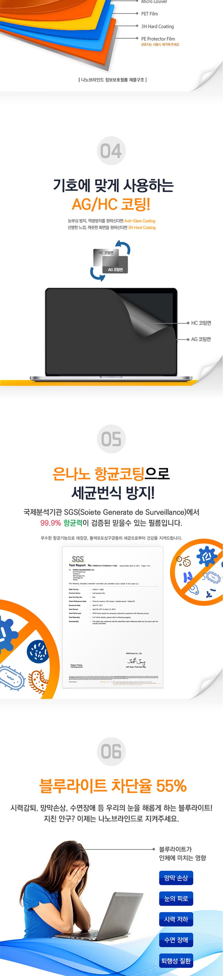 KEM 모니터 정보보안 정보보호필름 22형 475X298mm/사생활보호필름/프라이버시필름/정보보안기/노트북필름/