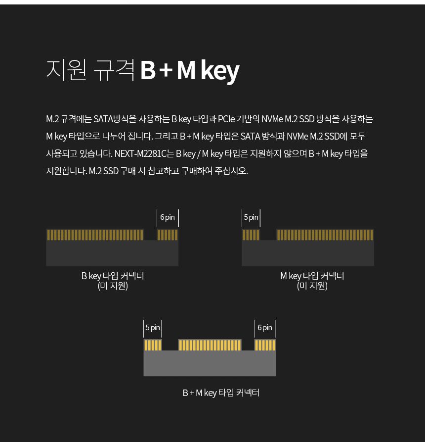 M.2 SSD 외장하드 케이스 USB 타입C NGFF Gen2 노트북/SSD케이스/NGFF케이스/외장하드케이스/USB케이블/노