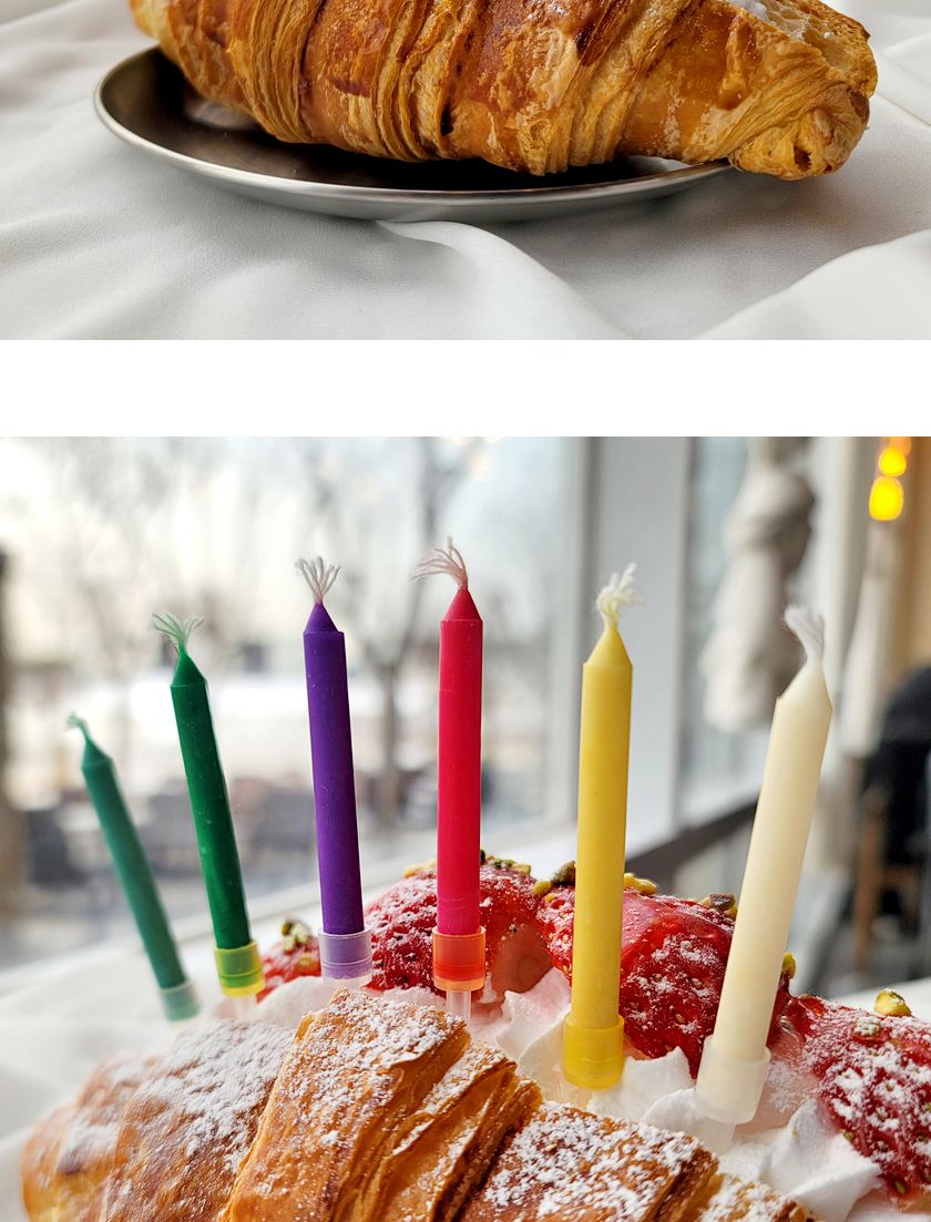 무지개초 12개입 도깨비초 불꽃 생일 케이크 파티초/초/생일파티/생일초/생일용초/케익데코/데코용품/케익