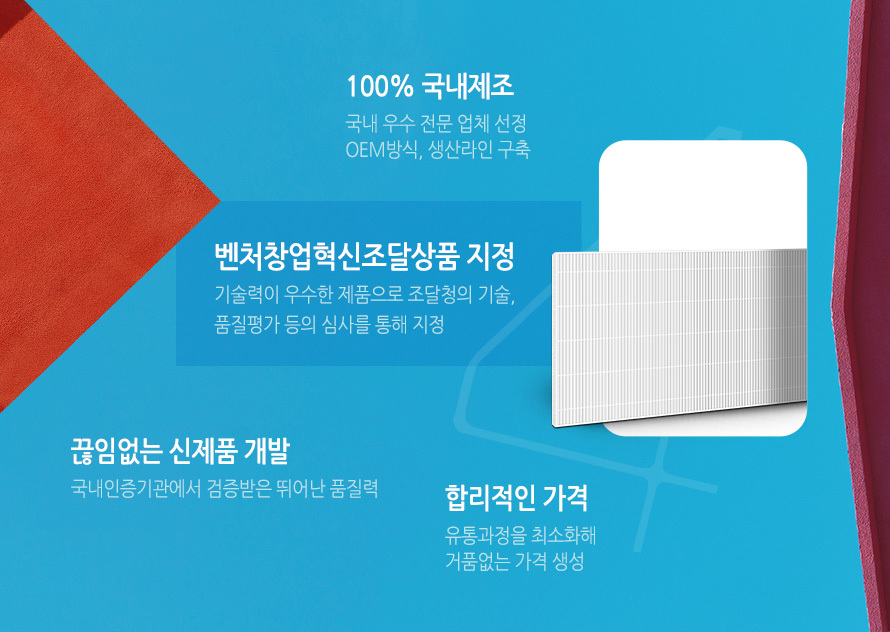 국내생산 삼성 에어드레서 5벌용 대용량 필터 DF-FL