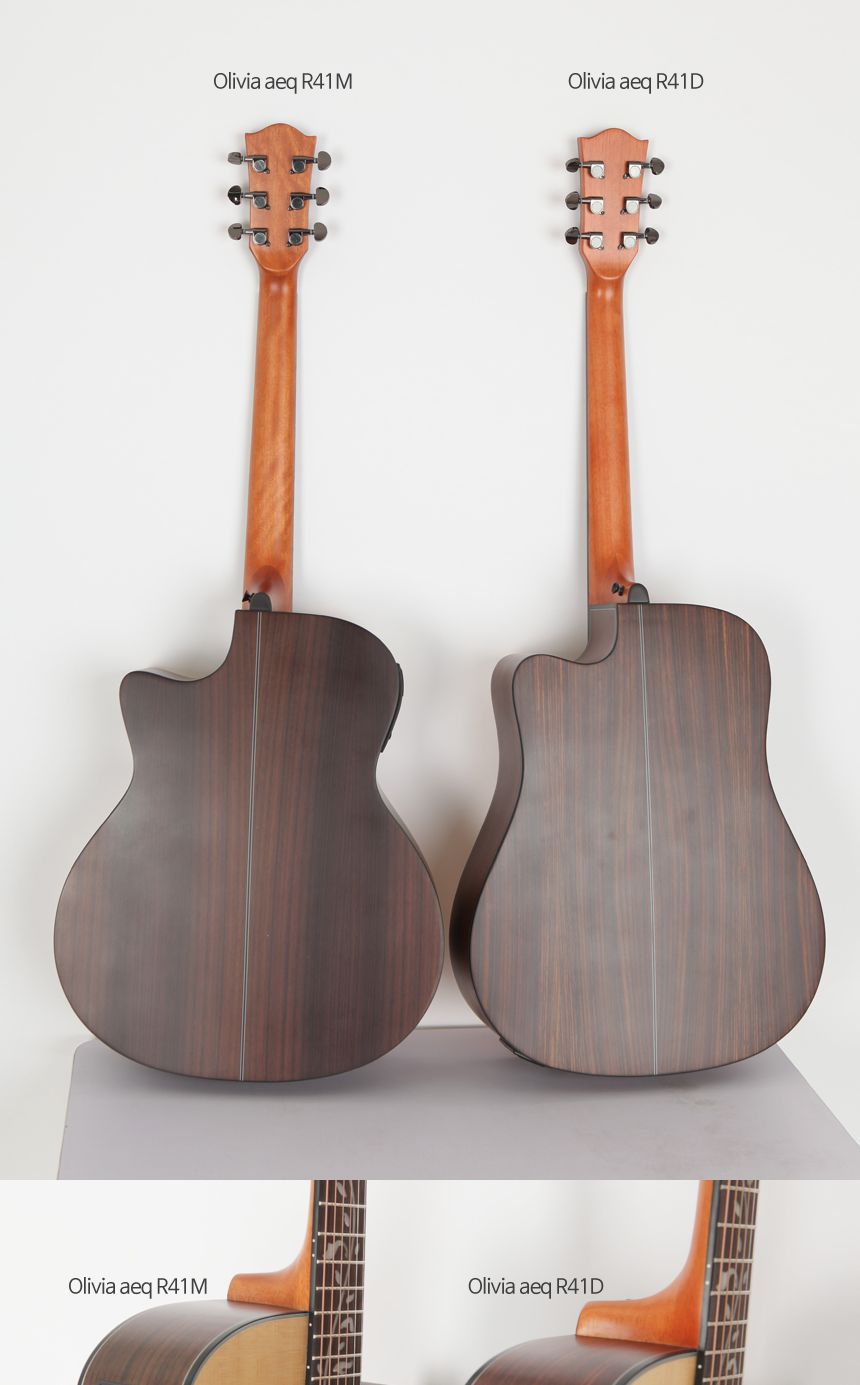 탑솔리드 GA 바디 어쿠스틱 기타 olivia aeq R41M/기타/고급기타/연습용기타/통기타/고급통기타/고급클래식
