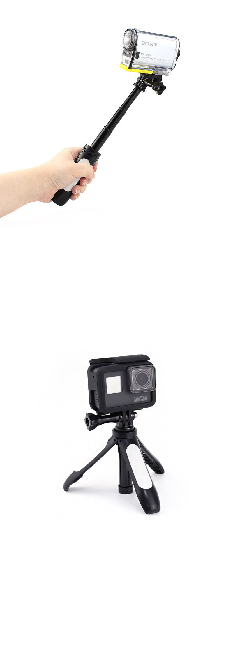 GOPRO10 호환 셀카 스틱 미니 셀카봉 쇼티 고프로10/샐프촬영/셀카삼각대/삼각대/미니삼각대/고프로삼각대/