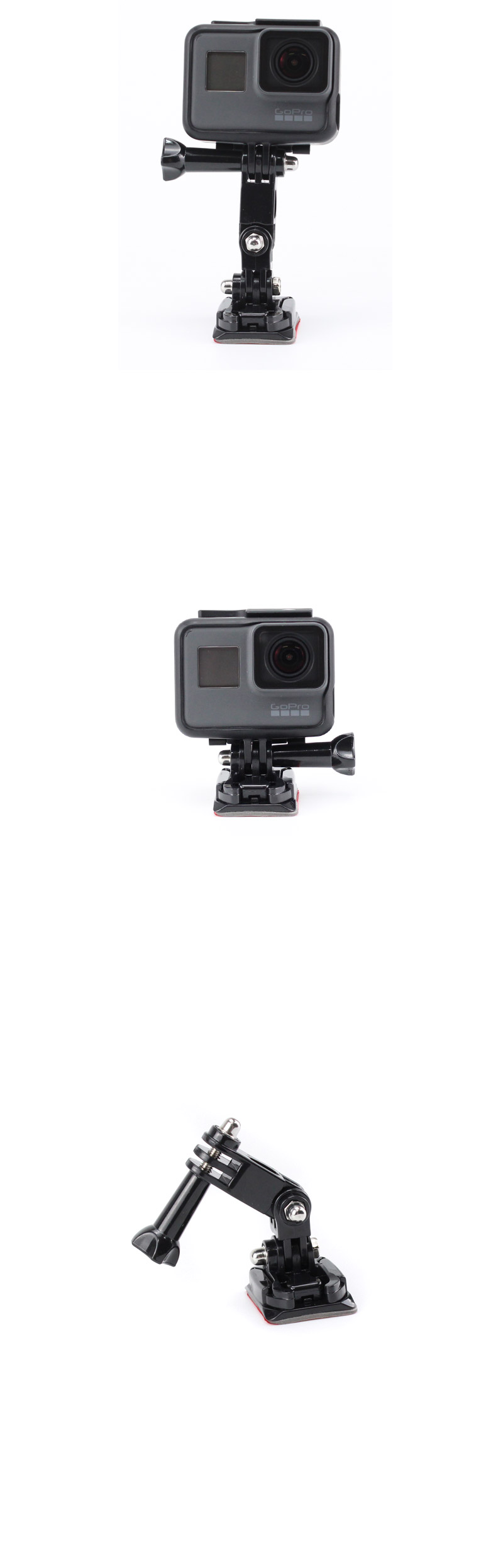 고프로10 호환 오토바이 헬멧 장착 마운트 GOPRO10/캠모자고정/액션캠모자고정/액션캠집게/액션캠마운트/액