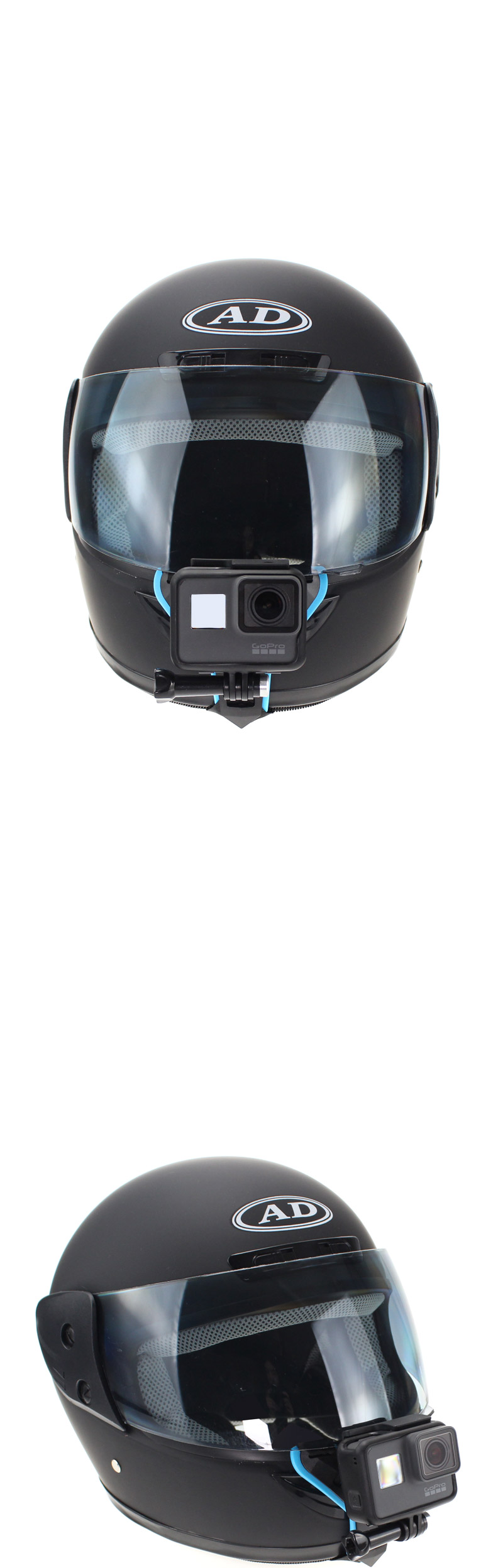 GOPRO10 호환 바이크 헬멧 턱 고정 스트랩 고프로10/캠모자고정/액션캠모자고정/액션캠집게/액션캠마운트/